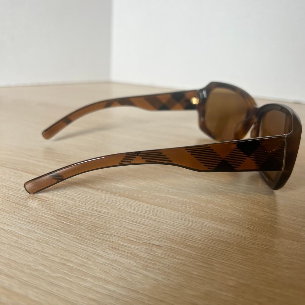Burberry B 3316/13 Sunglasses FRAMES ONLY Brown Translucent 56-17-135 SKINNY FIT - Picture 13 of 14